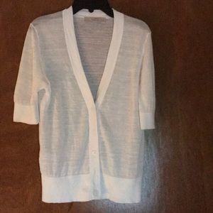Loft XS elbow sleeve sweater cardigan